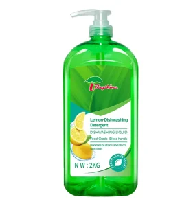 2L Dish Washing Liquid Detergent Removes Oil Stains Cleans Dishes Fruits Vegetables