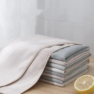 3 in 1 Microfiber Towel for Kitchen Cleaning Microfiber Dish Cloth Household Item Cleaning Supplies