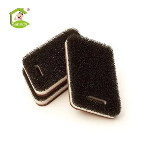 3 layer Sponge Scouring Pad Household Cleaning Dishwashing Sponge