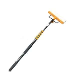 3.5-7.5M Solar Panel Cleaning Equipment Long Telescopic Rod Manual Solar Cleaning Brushes