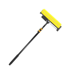 3.5m 5.5m 7.5m Telescopic Rod Solar Panel Electric Cleaning Roller Brushes