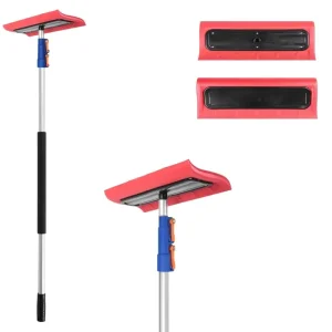 3.7M Industrial Grade Multipurpose Snow Remover Snow Pushers Car Truck Windshield Shovel EVA Foam House Roof Scarper Telescopic