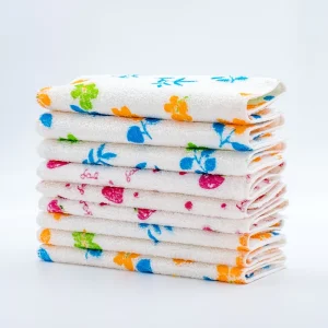 30*27cm Eco friendly Viscose Silk Screen Printed Non stick Oil Kitchen Towel Dish Towels Model C 020 Reliable Supplier