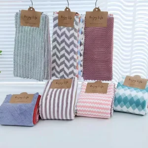 30*30 cm Quick Drying Microfiber Exquisite Printed Small Square Towel for Kitchen Dish