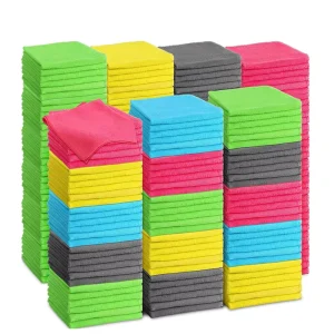 30*30cm Microfiber Cleaning Cloth Microfiber Cloth Car Kitchen Towels Micro Fibre Cloth Microfiber Towel