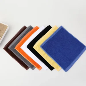 30*30cm Multi Colors 100% Cotton Terry Weave Tea Towels Kitchen Hand Towels at Price