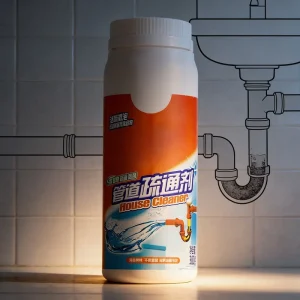 300G High Quality ISO9001 Certified Powerful Pipe Dredging Agent Drain Cleaner Powder Manganese Potassium Salt Free Deodorizing