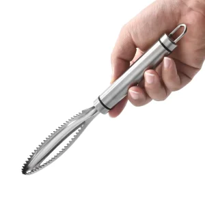 304 Stainless Steel Fish Scales Scraping Fast Remove Fish Cleaning Scraper Kitchen Accessories Tools