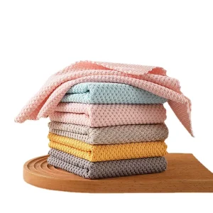 30X30 CM Eco Friendly Microfiber Cloth Reusable Easy Cleaning Kitchen Towel Competitive Price