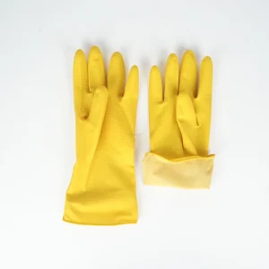 30cm Eco Friendly Latex Arm Net Palms Household Gloves Reusable Durable Rubber Cotton Kitchen Use for Labor