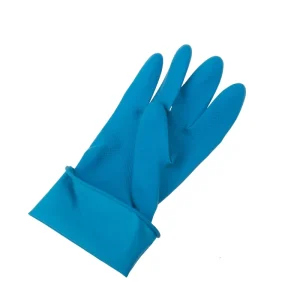 30cm length latex all purpose cleaning household rubber glove safety