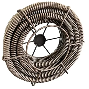 30mm Drain Cleaning Sewer Drain Cleaning Cable Machine Bold Steel Sewer Spring Pipe