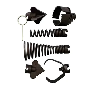 30mm Strong Spring Knife Head Auger Bits for Pipe Dredging Drain Cleaning Sectional Machine Part Accessories