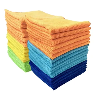 30x30cm Square Microfiber Eco-Friendly Absorbent Car Wash Kitchen Drying Towel Polishing Rag
