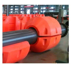 315mm HDPE Rubber Steel Dredge Pipe Floating Buoy Floating Pipe