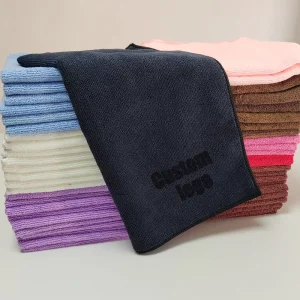 350gsm Car Wash Towel Microfiber Cleaning Cloth 40*40cm