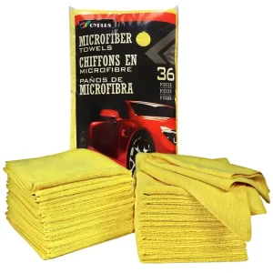 350gsm Microfiber Cloth 40*40cm Warp Knitted Terry Cloth for Car Wash and Kitchen Dish Cleaning