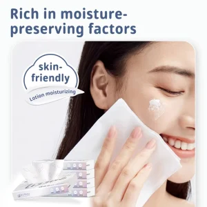 4 Ply Ultra Soft Baby Facial Lotion Tissues Moisturizing Skin Friendly Wipes for Sensitive Skin Prevent Red Nose Irritation