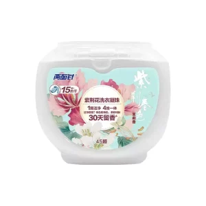 4-in-1 Eco-Friendly Laundry Detergent Gel Pods 15X Cleaning 30-Day Long Lasting Fragrance Anti-Bacterial for Clothes