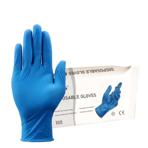 4.5g Disposable Nitrile Exam Glove Industrial Touch Screen Non Sterile Food Safe Powder Free Disposable Nitrile Gloves