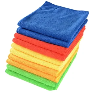 40*40cm 300gsm Microfiber Towel 80% Polyester 20% Polyamide Cleaning Cloth Polishing Car Microfiber Cloth Car Kitchen Towels