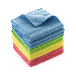 40*40cm Microfiber Kitchen Cleaning Cloth Super Water Absorbent and Washable Towel for Car Drying and Cleaning