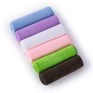 40 X 40cm 150-350gsm Housewares Microfibre Cloths Towel Pink Blue Yellow Green Red Cleaning Microfiber Cloth