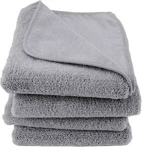 400 GSM Microfiber Cloth Quick Dry General Cleaning Car Towel for Home Use for Kitchen Microfiber High Low Piles Towel