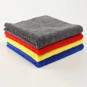 400 GSM Thick Cut Edge Microfiber Cleaning Towel for Household Home Kitchen Wiping Cloth Rag 16 Inch * 16 Inch