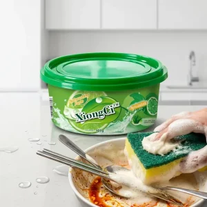 400g OEM logo Eco friendly Smell Good Quality Rich Foam Multipurpose Dish Washing Detergent Paste Supplier