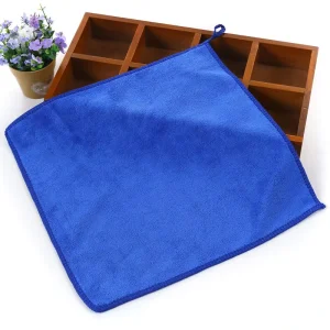 400gsm Microfiber Fabrics Cleaning Cloths Quick Dry Soft Reusable Multi Purpose Wiping Rag for Home Kitchen Use