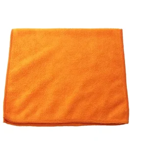 40X40 Private Label Customized Pink Green Logo Drying Towel Microfiber Cleaning Wash Towels Cloth