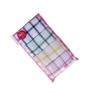 4pcs set Cleaning Cloth Bulk Cotton Kitchen Towels Dish Rags Drying Dishes Clothes Kitchen Dish Tea Towels