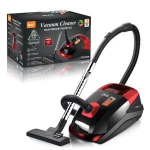 5 Speeds Multifunctional Powerful Carpet and Upholstery Washable and Reusable Bag Cleaning Vacuum Cleaner