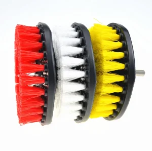 5″ Thick Shaft Durable Drill Cleaning Brush 3pcs Set Car Detailing Accessories House Bath Cleaning Tools
