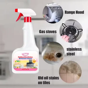 5 in 1 All Purpose Double Effect Nozzle Eco Friendly Kitchen Degreaser Household Oil Stain Cleaner Foam Spray 500g 500ml
