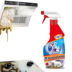 5 in 1 Multi Purpose Double Effect Nozzle Kitchen Degreaser Oil Stain Cleaner Foam Spray