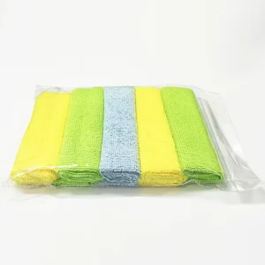 5 pack Premium Gift Towels Custom Packaging Logo Reusable Dish Dry Towels Absobrbent Microfiber Towel Set for Kitchen Cleaning