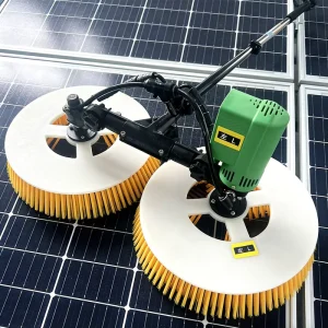 5.5m Telescopic Pole Solar Tools Solar Panel Cleaning Rotating Brush Robot