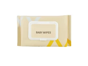 50-Sheet Large Pack Baby Hand and Mouth Wipes Disposable EDI Pure Water Wipes Soft and Skin-Friendly for Home and Travel