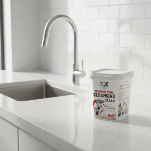 500g Eco Friendly Solid Stainless Steel Drain Cleaner Lemon Scented Multi Purpose Household Cleaning Rust Protection