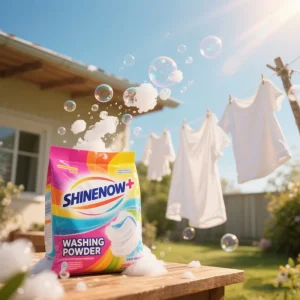 500g High Foaming Laundry Detergent Powder 250g Detergent Powder and 125g Washing Powder