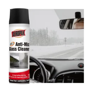500ml Anti Fog Glass Cleaner Spray in Tinplate Can for Car Windscreen & Interior Exterior Window Cleaning