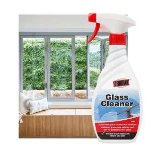 500ml Car Window Glass Cleaner Liquid Agent Mirror Glass Cleaner Spray for Automotive & Household Water Stain Remover
