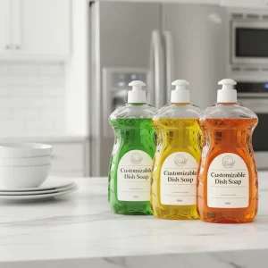 500ml Kitchen Dish Washing Liquid Eco Friendly Customized Fragrance Powerful Degreasing OEM ODM Customization