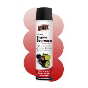 500ml Tinplate Bottle Car Care Engine Cleaning Spray Degreaser Quickly Dry Unscented Oil Sludge Carbon Deposits Removal