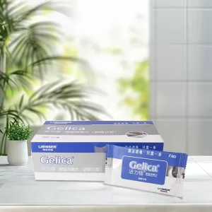 55.00% Alcohol Disinfecting Wipes Non Irritating Toxin Free for Medical Device and Surface Sanitization