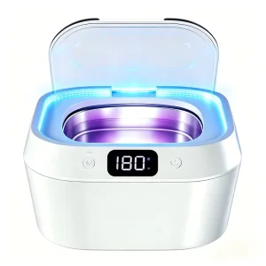 550ml Multi function 35W Electric Digital Timer Stainless Steel Household Use Ultrasonic Cleaner with Degas Function