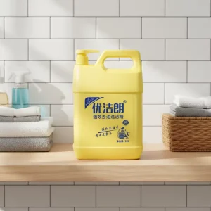 5KG Eco Friendly Catering Dishwashing Liquid Lemon Scent for Kitchen Cleaning Gentle Hands Active Ingredients 5%-15%