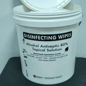 5Liters Wet Wipes Plastic Bucket Household School Gym Disinfection